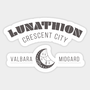 Crescent City - Lunathion Sticker